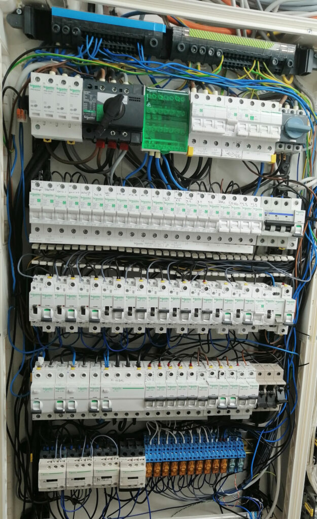 nagy elosztó szekrény